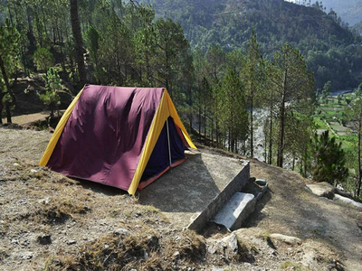 Camping in Bhimtal