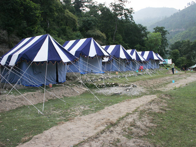 Camping in Binsar