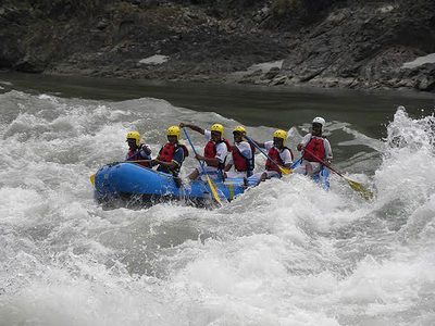 white water river rafting in Uttarakhand