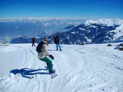 Skiing in Uttarakhand